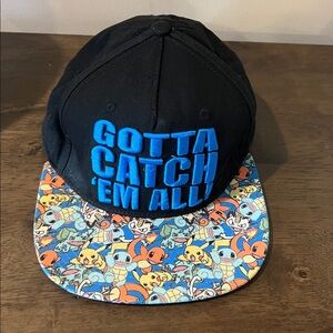 Pokemon gotta to catch ‘em  all Flat Bill Hat 2017